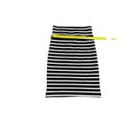 Soho Lady Los Angeles Grey Knee length Slim pencil Skirt Size Pl Stripe Photo 6