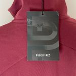 Public Rec All Day Jacket. NWT. Size Medium. Maroon Red Photo 6