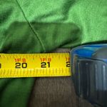 Lace Back Green and Beige Patterned Open Cardigan Joseph Q Size 1X Boho Festive Photo 9