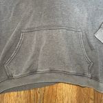 Aerie  Charcoal Grey Pullover Hoodie Womens S Oversized Faded Relaxed Sweatshirt Photo 1