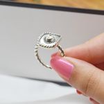 Cowboy Hat Ring Silver Photo 2