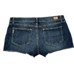 Paige Womens  Denim Shorts Bobby Short Cut Off Dark Wash Size 32‎ Photo 2