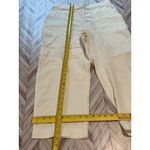 NWT H&M Linen Blend Cropped Wide Leg Pants Cream Beige Women Small White Spring Tan Photo 7