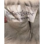 Saint Laurent Vintage YSL Yves  fur bonnet hat with pompoms One Size‎ Photo 2