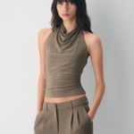 Aritzia  Smooth Matter Tower Top in Taupe Photo 1