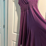 Rabbit, rabbit rabbit Designs Purple V neck Dress Purple Size 8 Photo 2