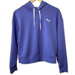 Puma Cropped Long Sleeve Hoodie Sweatshirt Women's Size Small Photo 0