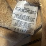 Robert Kitchen leopard print faux fur insulated vest size S/p Tan Photo 5