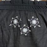 Joie  Floral Embroidered Boho Peasant‎ Blouse XS Photo 3