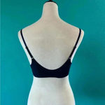 Aerie New with tags  ribbed blue triangle bralette in size small Photo 2