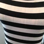 American Dream  Black & White Top with Bow Tie Back Photo 2