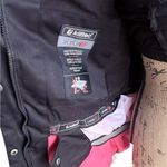 1990s Killtec Pink, Red Black & White Insulation Ski Jacket women’s size Medium Photo 5