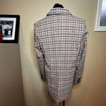 A New Day Autumn Plaid 2 Button Blazer Jacket Brown Preppy Academia Old Money Photo 4