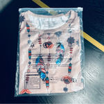 None Tank Top w/Screen Printed Feather Design Size Small - Unbranded New in … Photo 7