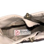 Blondo  Giselle Taupe Gray Tan Waterproof Suede Sneakers Booties Shoes size 6 Photo 5