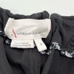 Anthropologie Cupro Wrap Trousers in Charcoal Grey, Size Small Photo 2