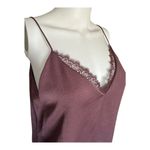 Express Lace Neck Downtown Cami womens size medium Dark purple/plum tank top Purple Photo 1