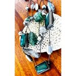 Vintage Beaded Necklace Triple Standed 22 inch 2 inch extender NY Mark … Photo 10