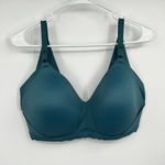 Warners Women's TShirt Bra XL Wireless Padded Boost Lift No Side Effects Comfort Green Photo 0