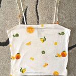 Forever 21  Fruit Print Cropped Tank Top Photo 0