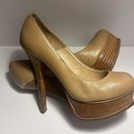 Fendi platform heels gold logo in toe box EU 37 or US 7 Photo 11