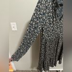 Green and Tan Floral longsleeve Mockneck v Photo 5