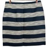 Loft NWT Striped Pencil Skirt Size 8 Tall Career Office Casual Classic Work Photo 1