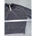 Lululemon  Sweatshirt Womens Black Fleece Perfectly Oversized Softstreme Sz 4 Photo 7