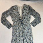 The East Order  Serena Low V-Neck Floral Midi Dress Size X-Small Lightweight Boho Photo 10