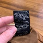 Bagatelle Faux Leather Joggers Womens Medium Brown Drawstring Waist Pockets Photo 7