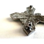 Brooch/Pin Green Cross with Shamrock Center Ireland Irish St Patrick's Day Photo 5