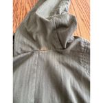 Hei Hei Embroidered Utility Jacket Small Green Cotton Front Pockets Has Stain Photo 7