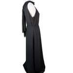 Ceremony by Joanna August Black Maxi Dress M Scarf Special Occasion Size M Photo 12