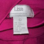 Beautiful Vintage 90s Lisa International Silk Turtleneck! Size L Photo 1
