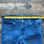 Levi's 711 Womens Blue Denim Medium Wash Stretch Mid Rise Skinny Jeans Size 31 Photo 2