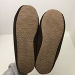Minnetonka  brown leather moccasin slipper fur Photo 3