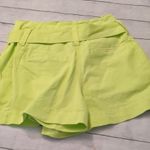 Tanya Taylor  lime shorts size 0 Photo 3