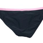 Salt + Cove Juniors' Binding Hipster Bikini Bottoms Colorblock Black Pink XL Size undefined Photo 2