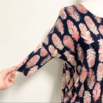 Agnes & Dora Feather Dolman Sleeve Tunic XXS NWT 3/4 Sleeves Navy Photo 3