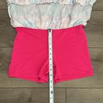 Lucky in Love Shockin' Radiance Ruffle Tiered Multicolor Skirt Skort Size Small Pink Photo 9