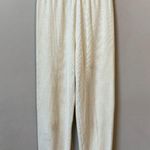 SKIMS Cotton Ribbed Jogger Pant Women's XXS Marble Ivory Sweatpants Comfy NWT Photo 2
