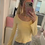 Moda Basic Yellow Long Sleeve Photo 0