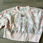 Adidas  pink camo pullover sweatshirt Photo 1