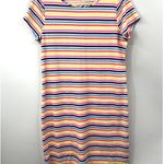 Lilly Pulitzer Marlowe Dress Small Island Stripe Lightweight Short Sleeve Women Photo 0