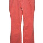 Wild Fable NEW Low Rise Flare Coral Color Corduroy Jeans Size 6 / 28 Photo 0