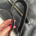 Coach Authentic Legacy Tassel Shoulder Bag 19889 Black Leather Purse Large READ Photo 7