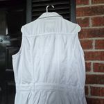 NEW Lauren Ralph Lauren Womens 16 Sleeveless Denim Mini Dress White Wash Photo 13