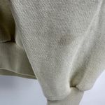 Nike Vintage  Sweatshirt 80s Spell Out Crew Embroidered Fleece Lined Yellow Small Photo 4