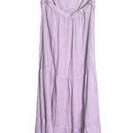 Mango MNG Lilac Gauzy Tiered Maxi Dress Size 2 Photo 3