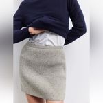 ZARA  BASIC WOOL BLEND KNIT MINI SKIRT Photo 1